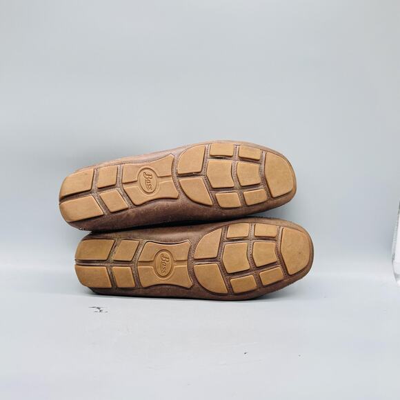 GH Bass & Co Shoes Mens 11.5 Brown Leather Amalfi Driving Moc Loafers Casual main image 7